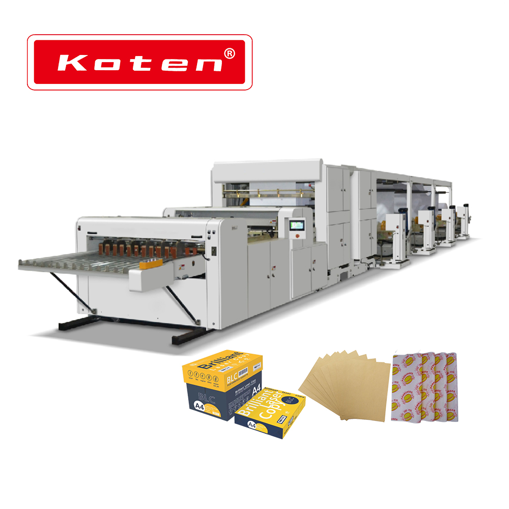 Automatic Four Roll Paper Sheeter Machine