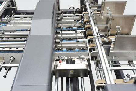 High Speed Double Pieces Semi-auto corrugated board gluer machine (Multistation)