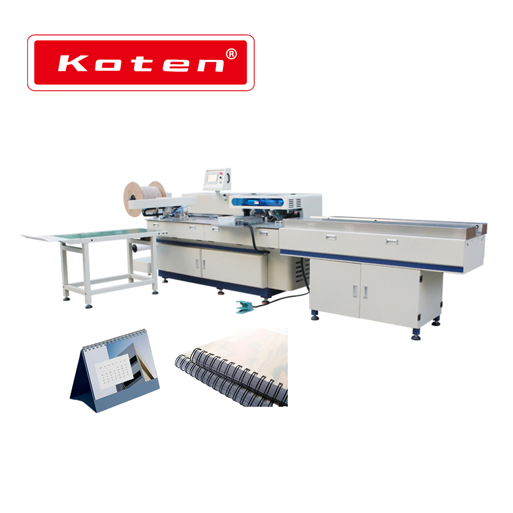 Automatic Double Wire Punching and Binding Machine